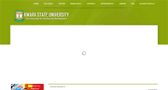 Desktop Screenshot of kwasu.edu.ng